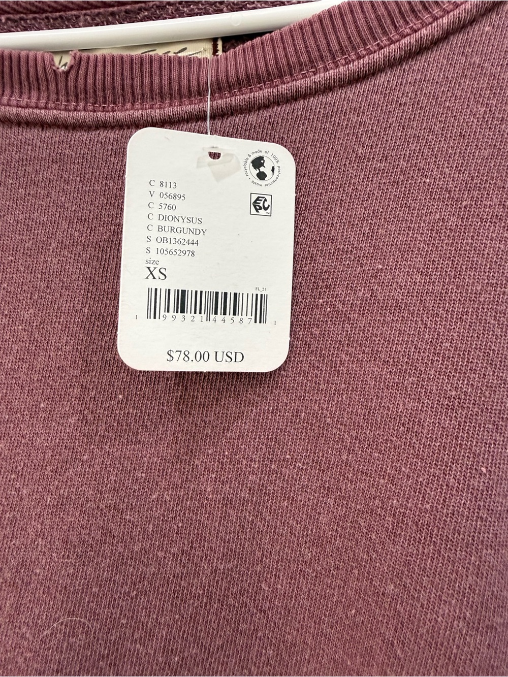 NWT We the Free Camden Sweatshirt - Picture 4 of 4